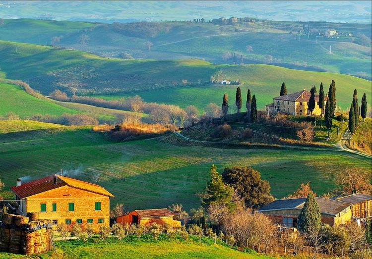 Liburan Di Pedesaan Di Tuscany Yang Indah