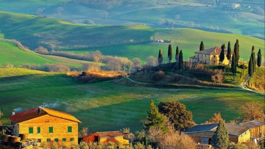 Liburan Di Pedesaan Di Tuscany Yang Indah